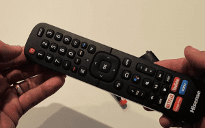 Power cycle Hisense TV remote 