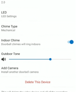 Adding skybell doorbell to alarm app